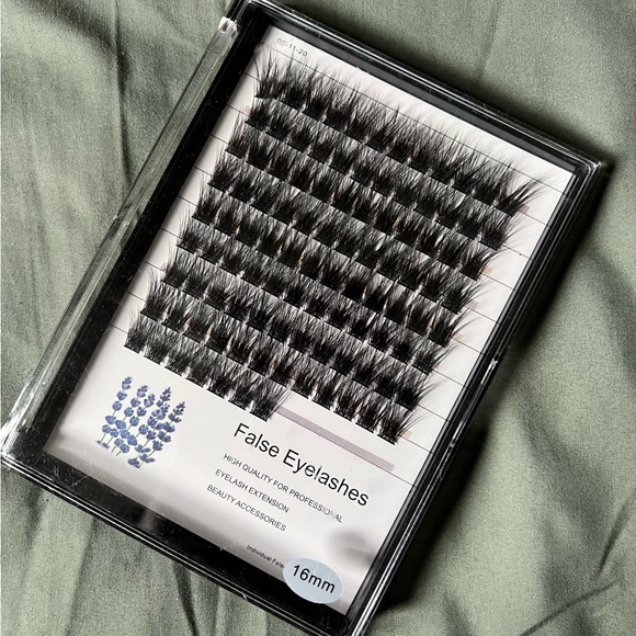 Hannahool Other - Hannahool Handmade Thick Base Natural Long Individual False Eyelashes Dramatic